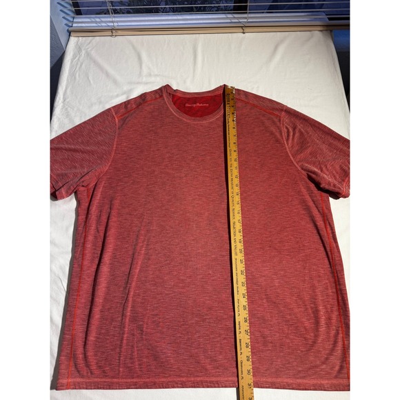 Tommy Bahama Other - Tommy Bahama Mens Red Heathered Short Sleeve Crew Neck T-Shirt Size XL